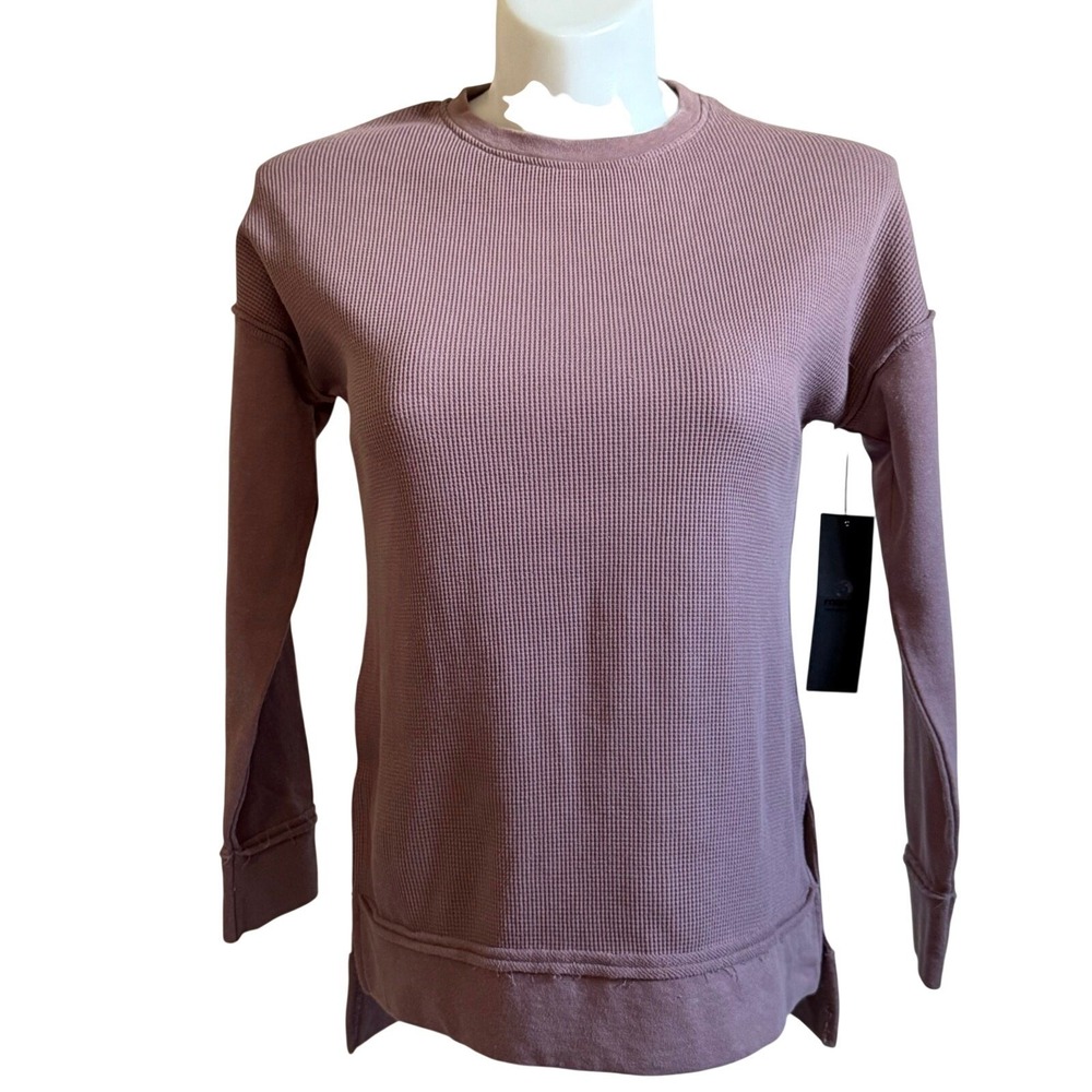 NEW NWT Mono B Womens Pullover Sweatshirt‎ Top S Small